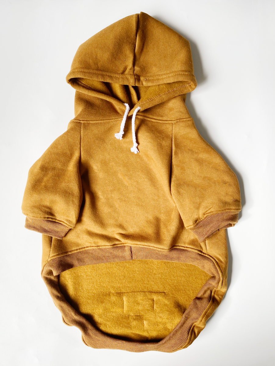 Tan sales coloured hoodie